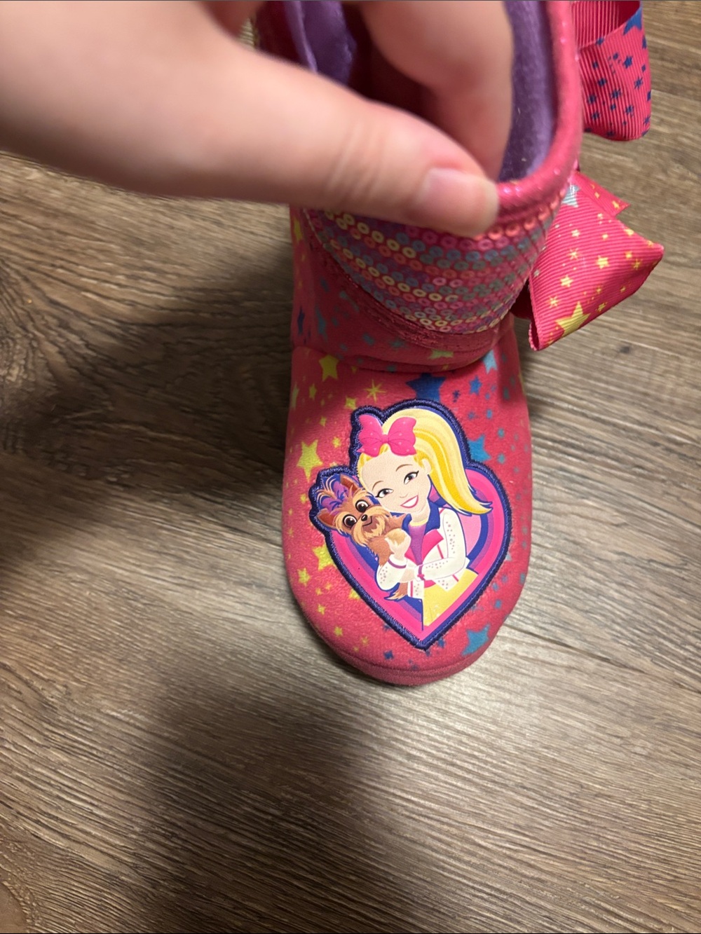 jojo siwa pink boots - Picture 5 of 6
